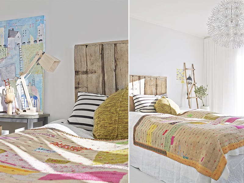 Hvit base på soverommet  Hvit base på soverommet